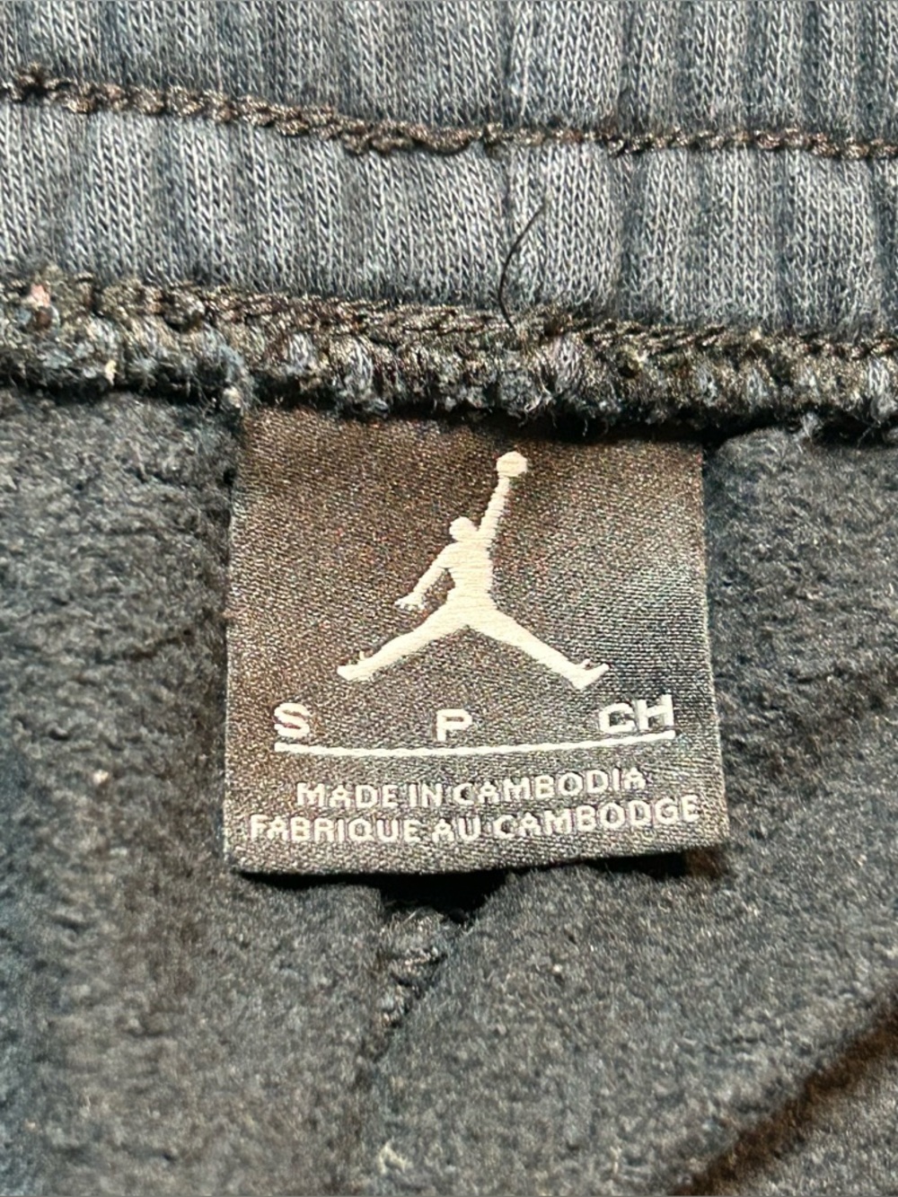 Jordan Brooklyn Fleece Wide-Leg Sweatpants Black Jumpman Joggers - Picture 6 of 12